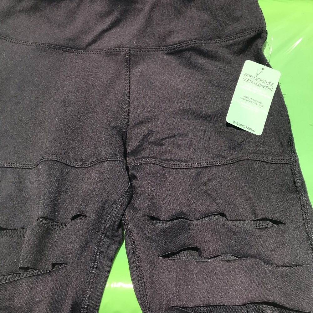 Forever 21 full length leggings with slits